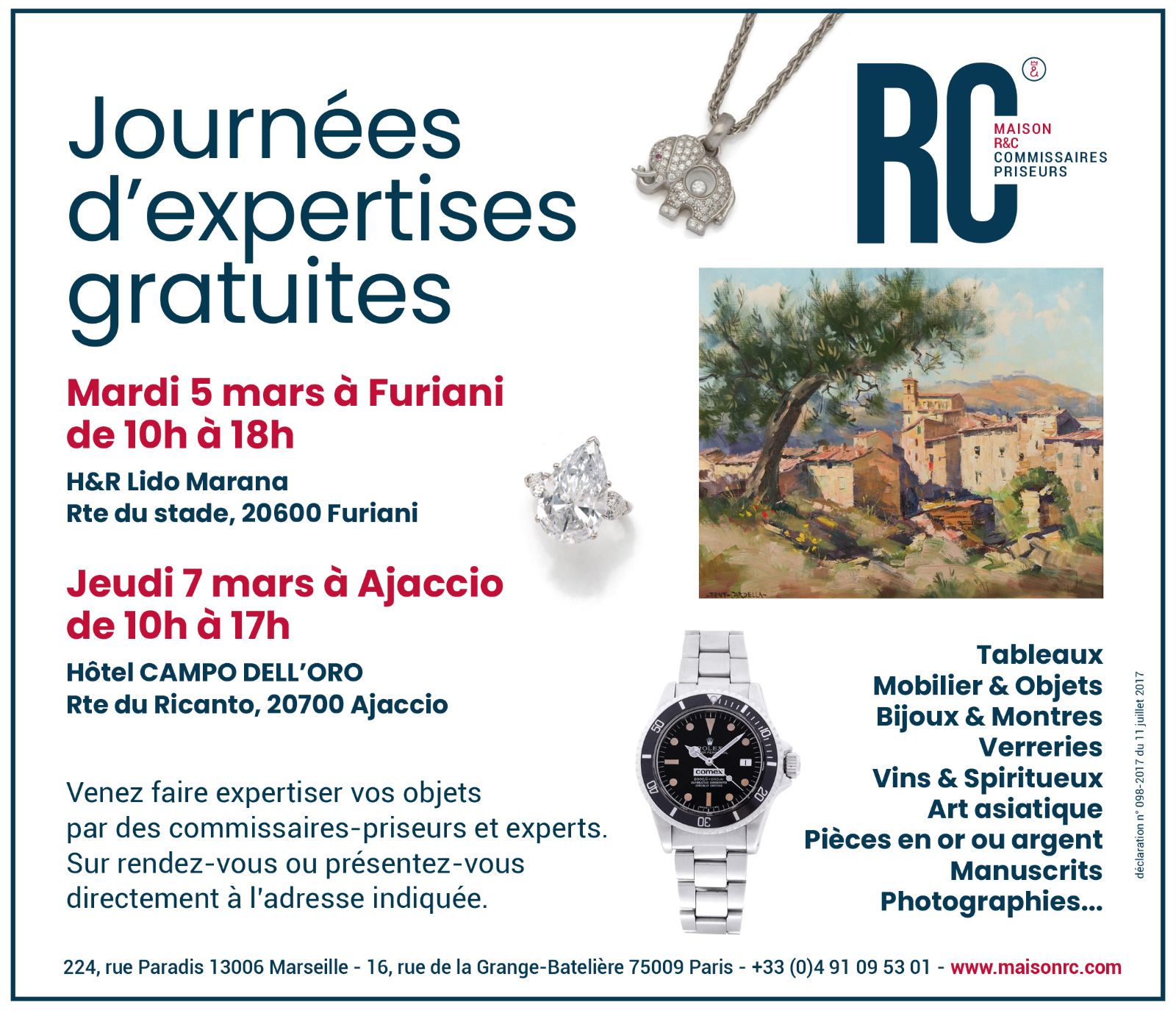 journées d'expertises Corse 