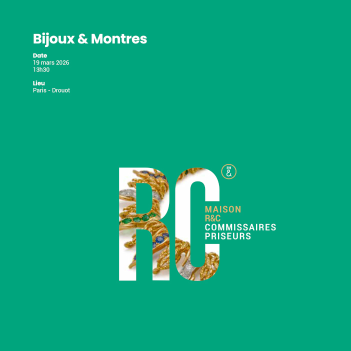 Bijoux et montres de collection mars 2026